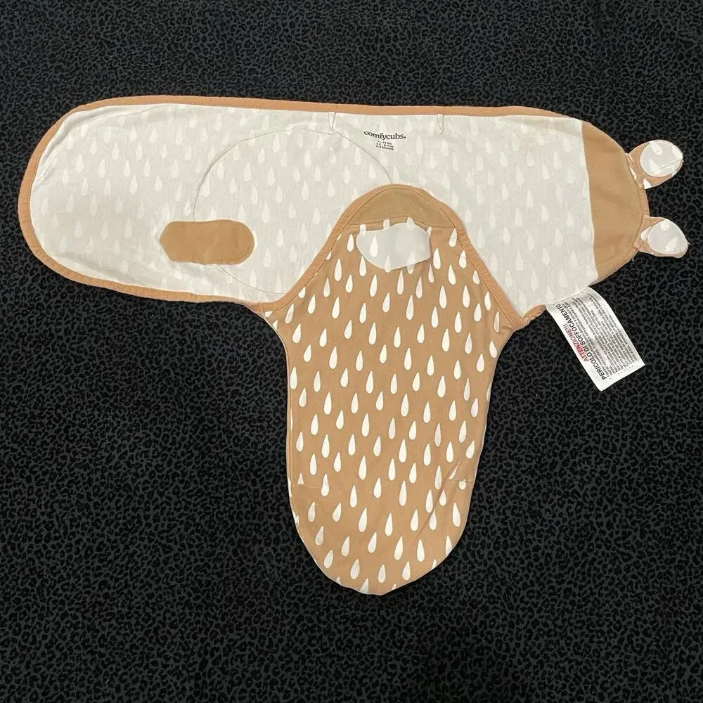 Lot Of 3 Swaddle Sleep Sack Wrap Newborn Cotton 0-3M